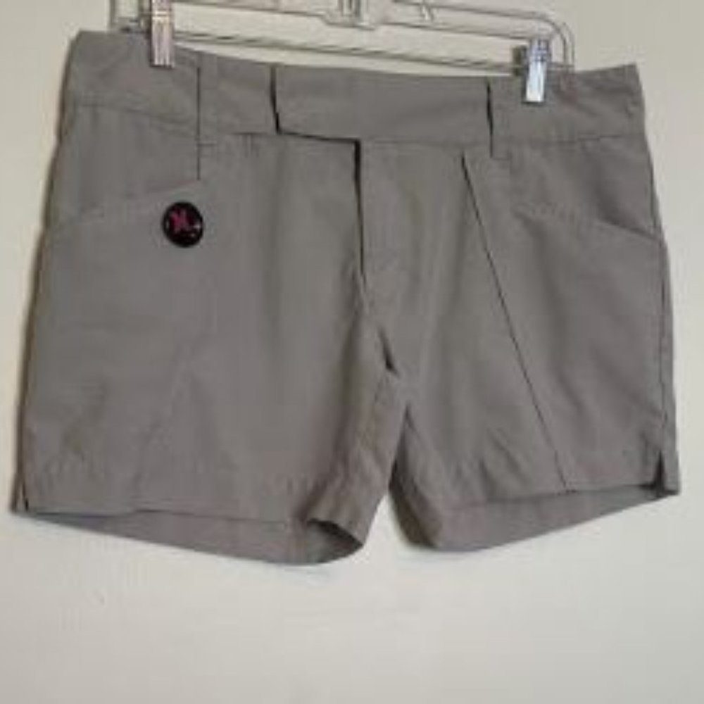 Hurley Vtg 5” Light Weight Zip Front Shorts Sz 12